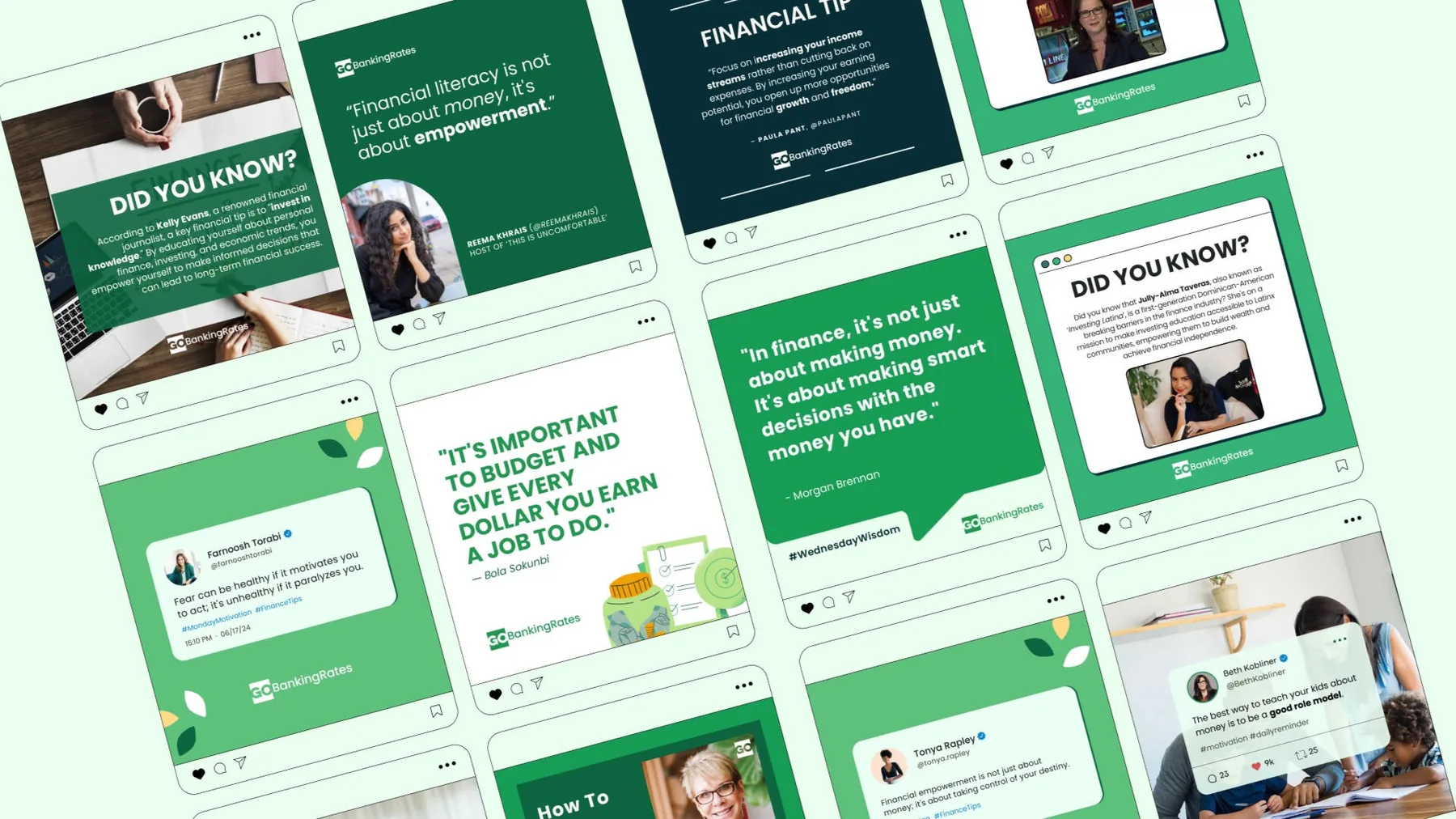 GOBankingRates social posts